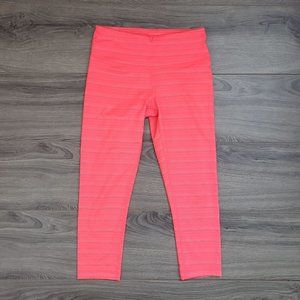 90 Degree Yoga Capri Pants Orange Size Small